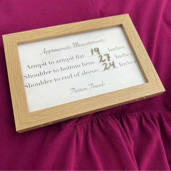 J Jill Plum Pleated Henley Long Sleeve Lagenlook Top - Picture 8 of 8